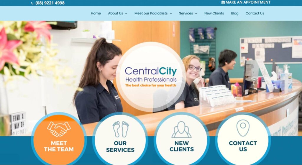 Central City Podiatry's Homepage