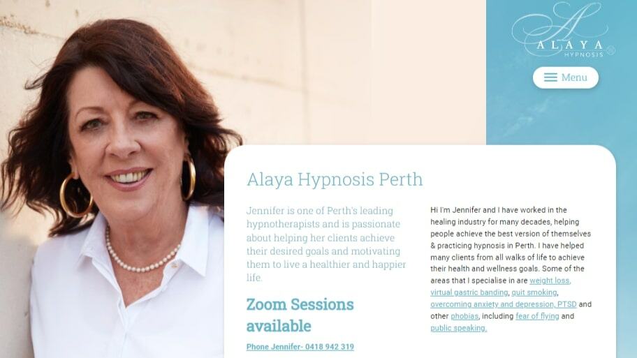 Alaya Hypnosis Homepage