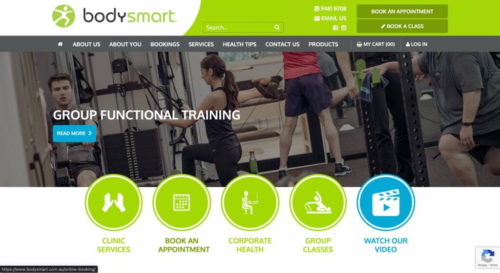 Bodysmart Physio Pilates & Chiro Perth Homepage