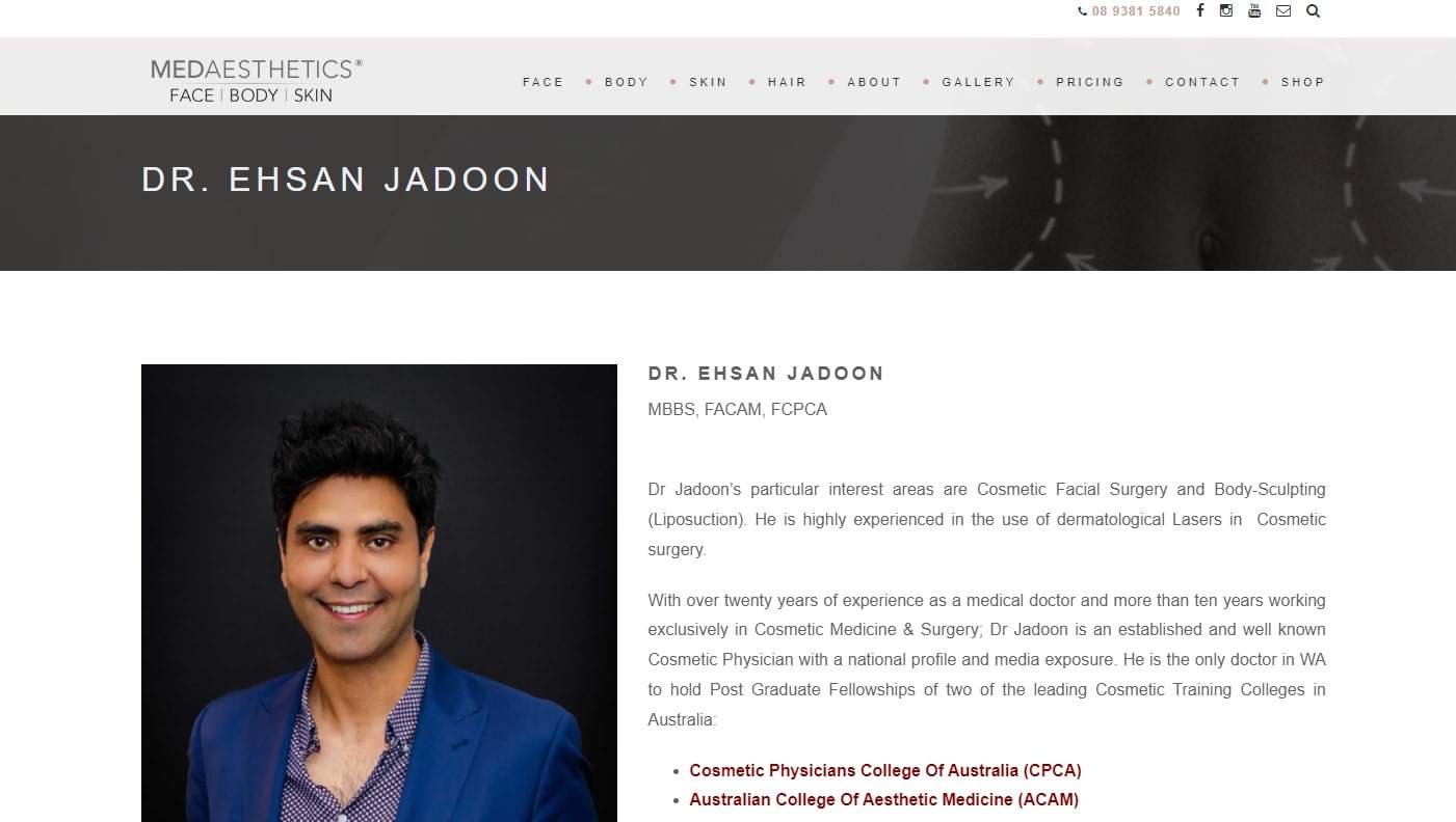 Dr. Ehsan Jadoon Homepage
