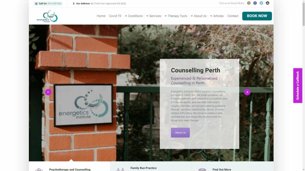 Energetics Institute Homepage
