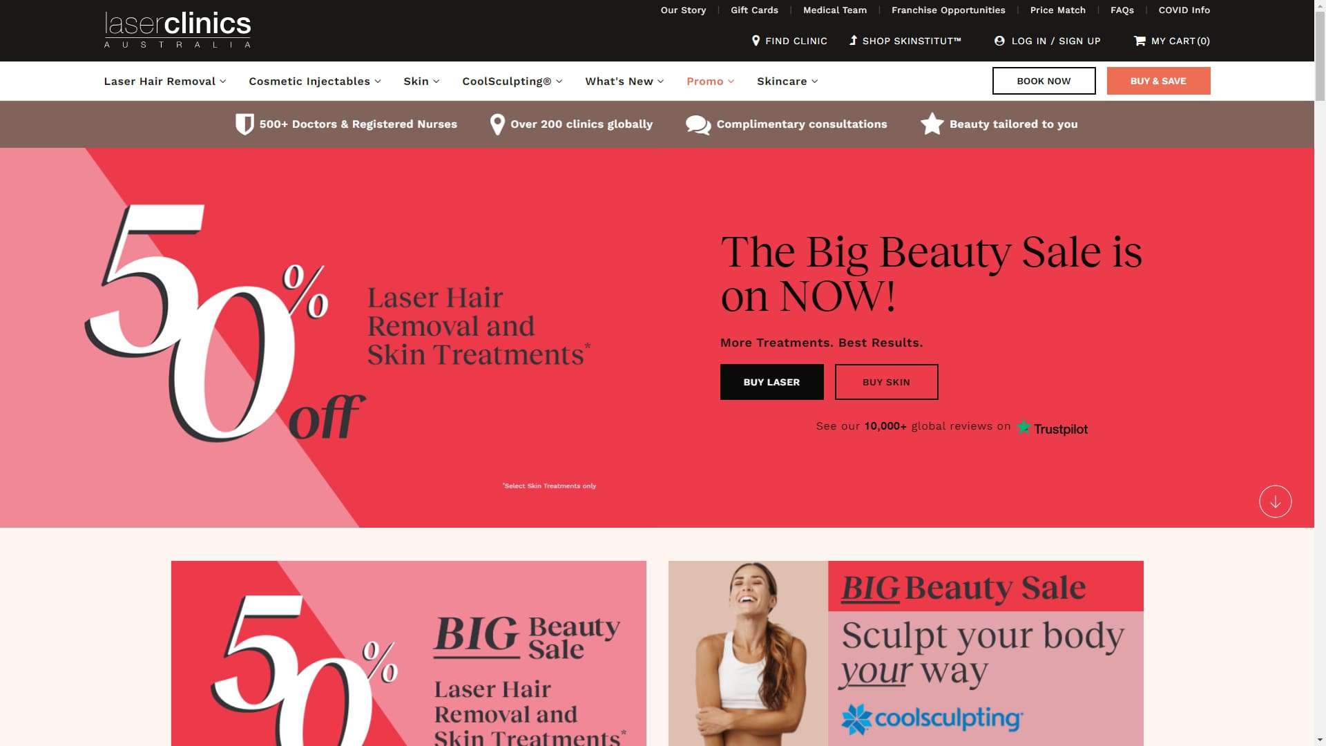 Laser Clinics Australia Perth CBD Homepage