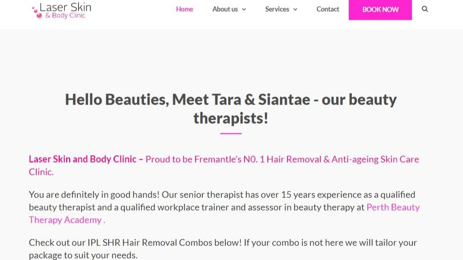 Laser Skin & Body Clinic Homepage