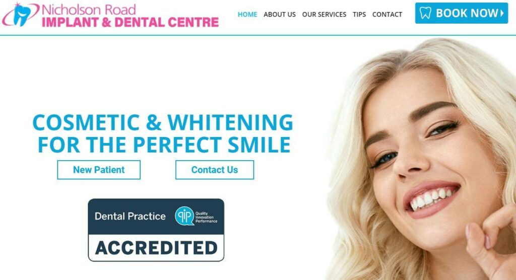 Nicholson Road Dental Centre Homepage