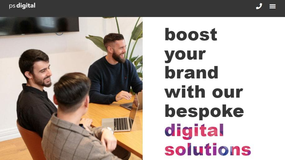 PS Digital Homepage
