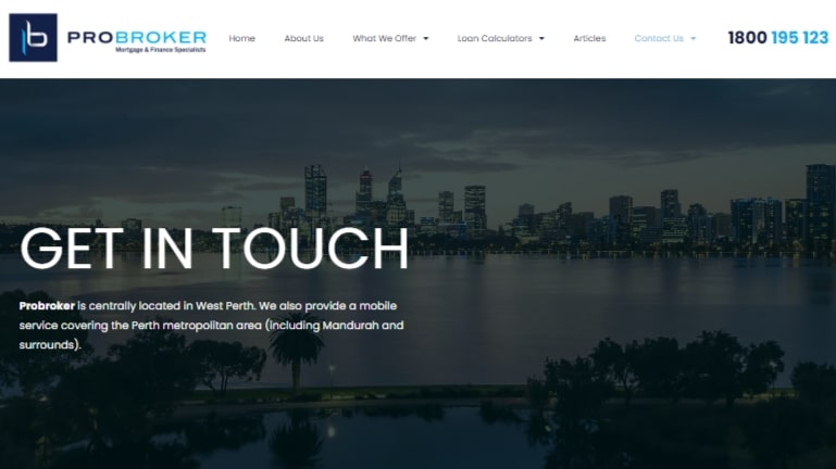 Probroker Mortgage & Finance Specialists Homepage