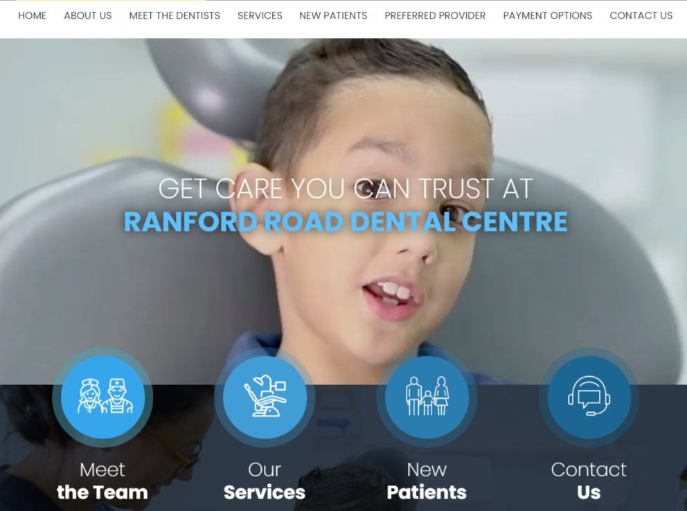 Ranford Road Dental Centre Homepage