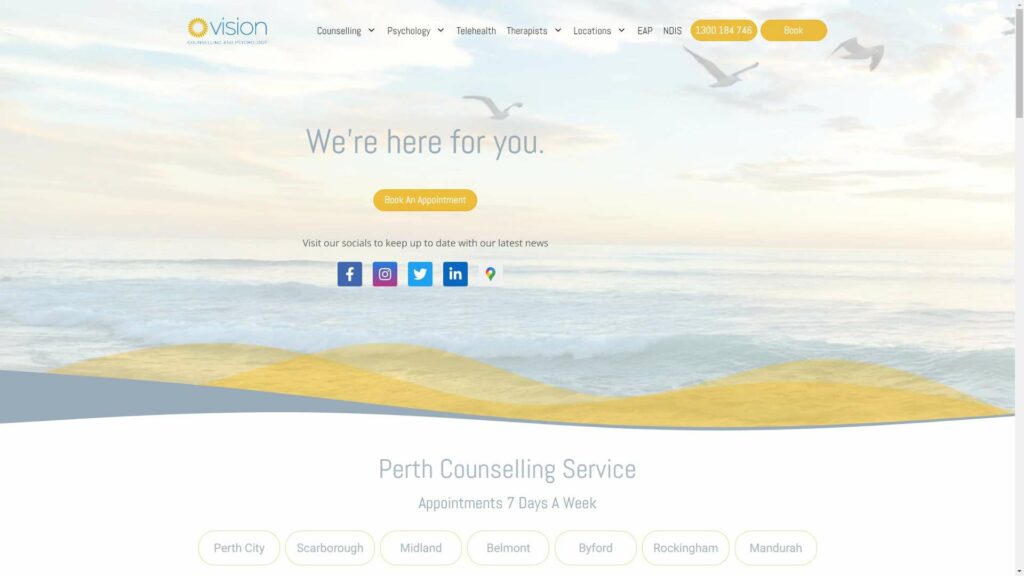 Vision Counselling and Psychology Homepage