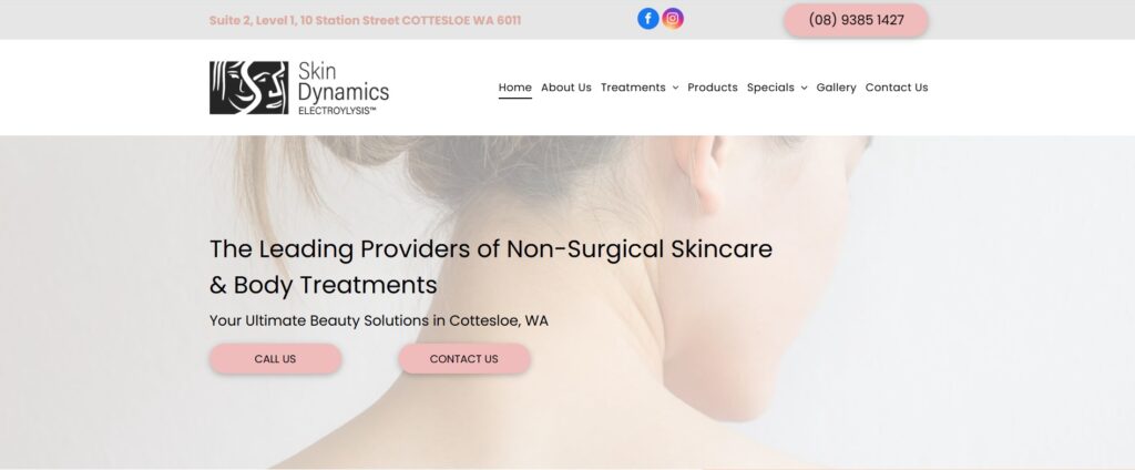 Skin Dynamics Electrolysis