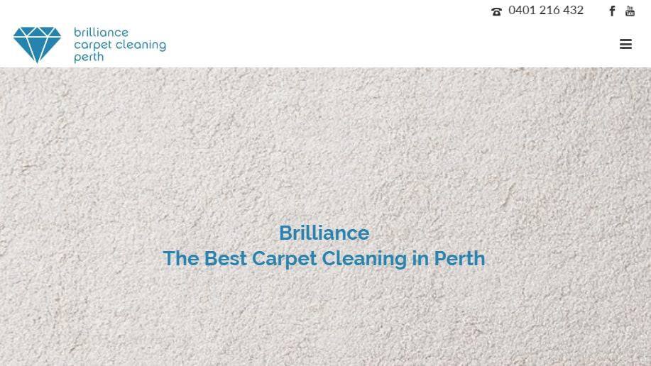Brilliance Carpet Cleaning Perth Homepage