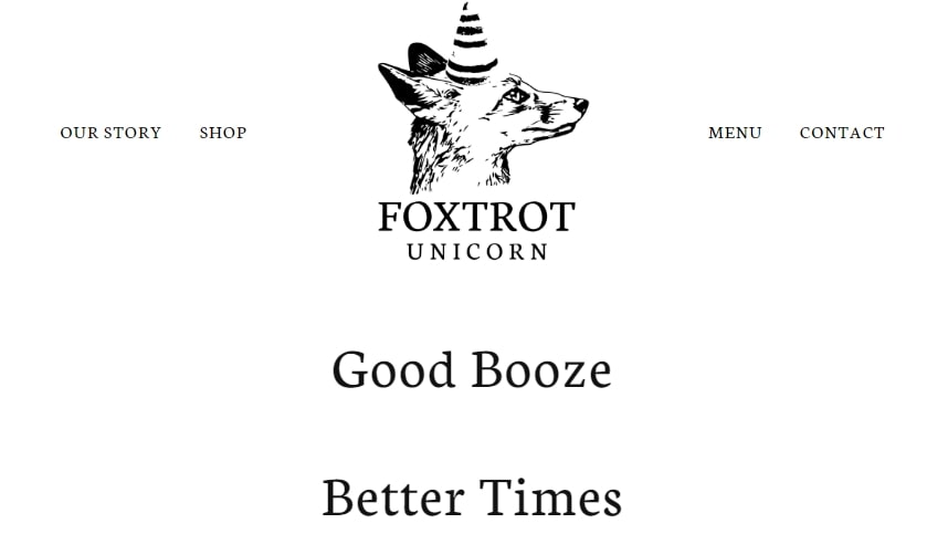 Foxtrot Unicorn Homepage