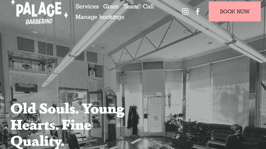 Palace Barbering Homepage