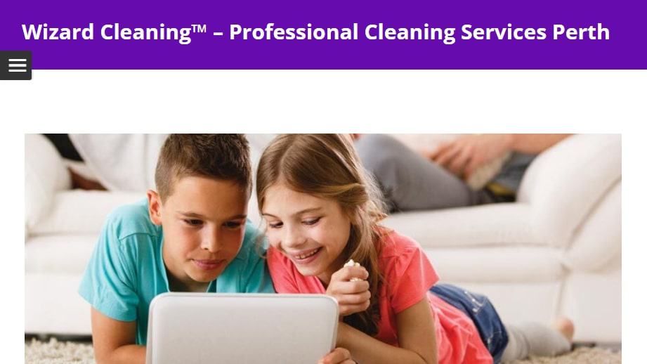 Wizard Cleaning Homepage