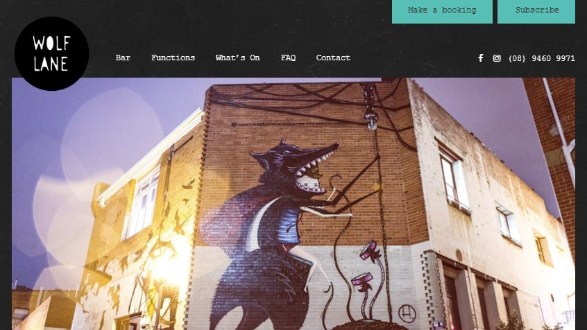 Wolf Lane Homepage