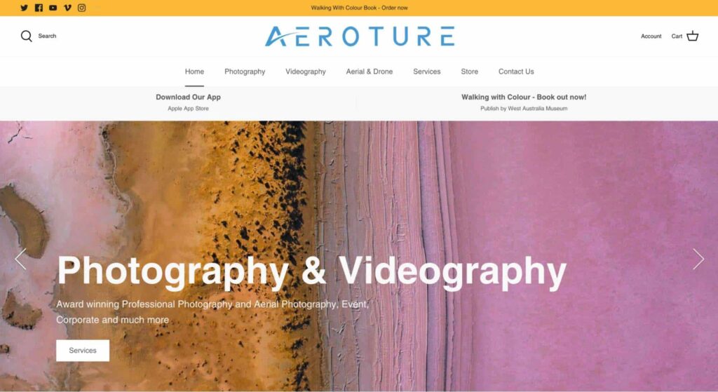 Aeroture' Homepage
