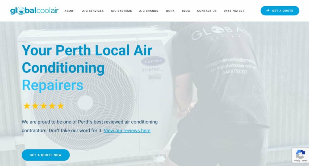 Global Cool Air' Homepage