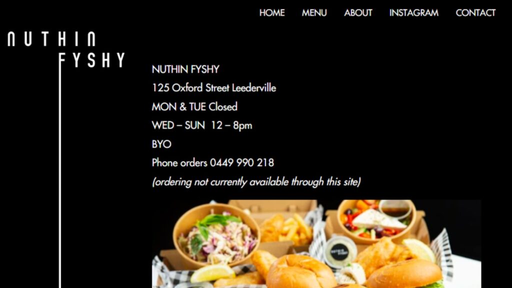 Nuthin Fyshy' Homepage