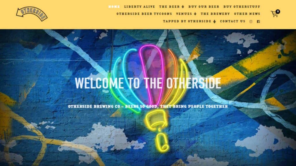 Otherside Brewhouse' Homepage