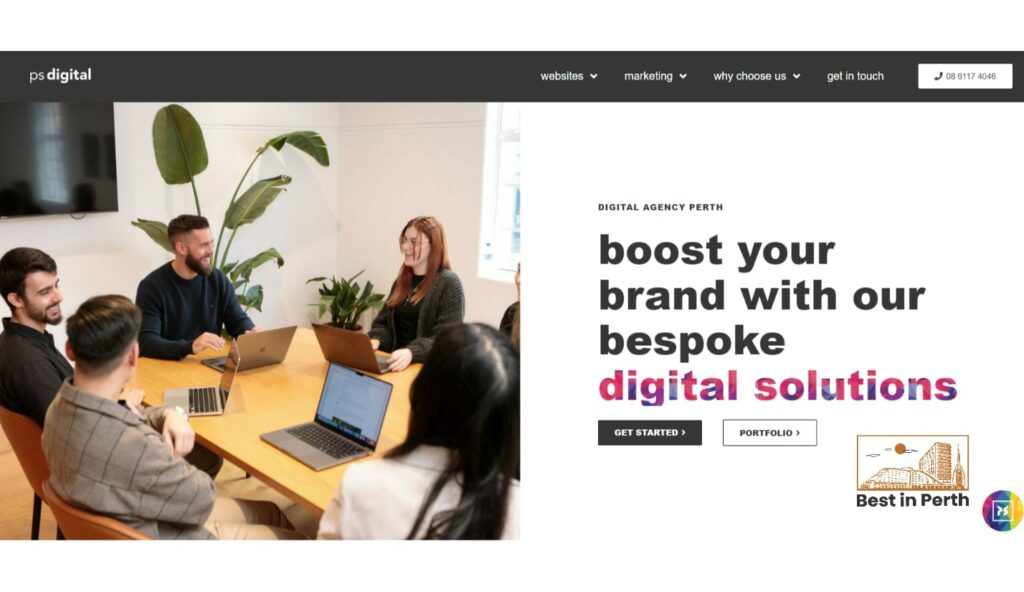 PS Digital' Homepage