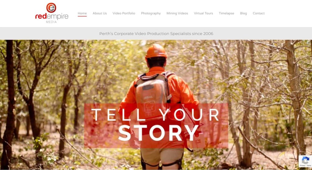 Red Empire Media' Homepage