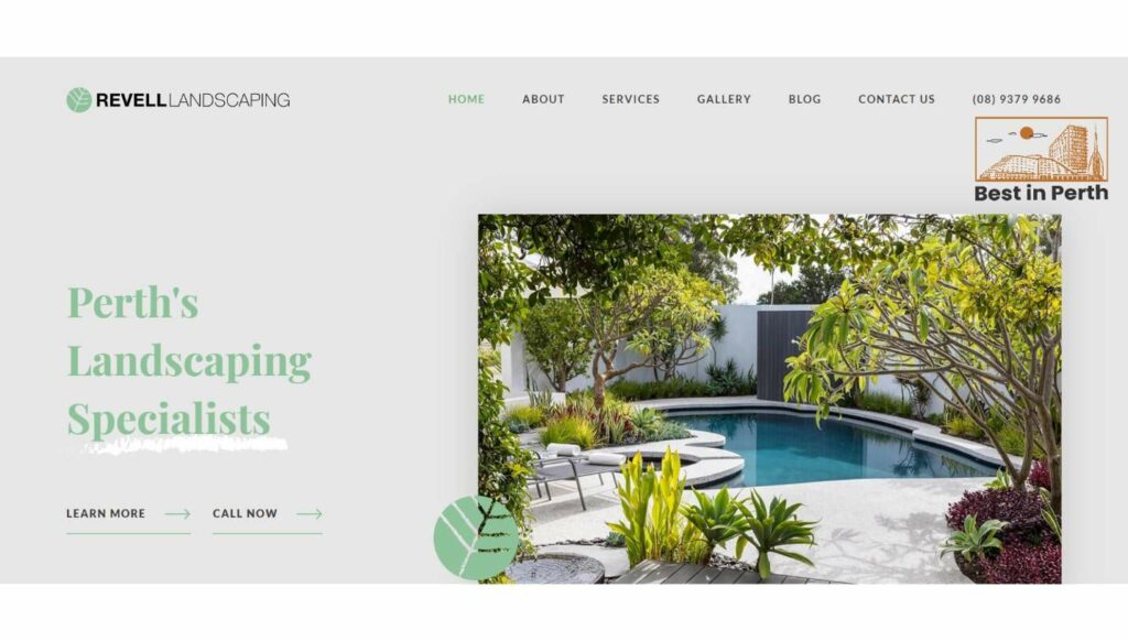 Revell Landscaping' Homepage