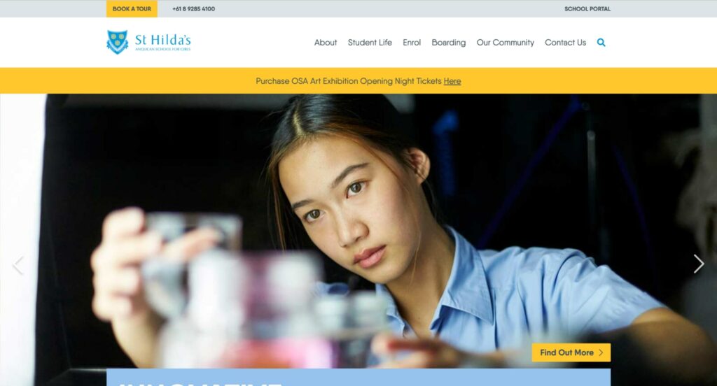 St Hilda's Anglican School for Girls' Homepage