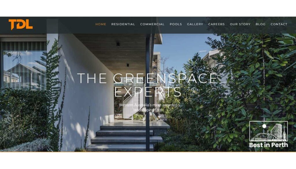 Tim Davies Landscaping' Homepage