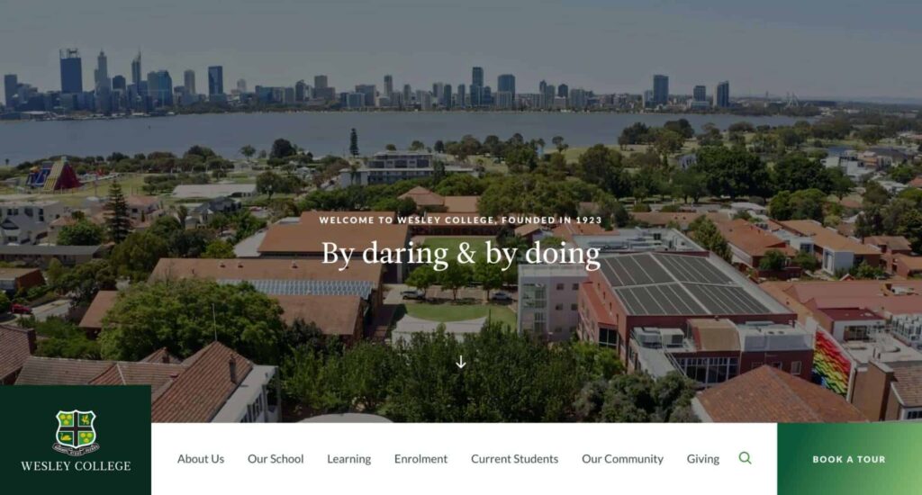 Wesley College' Homepage