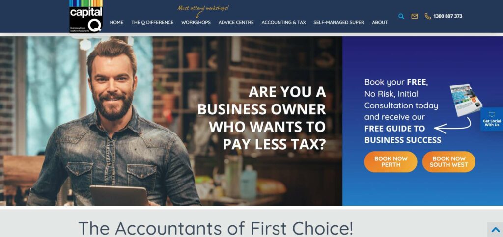 CapitalQ' Homepage