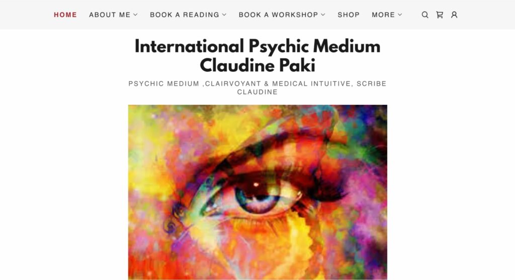 Claudine Paki' Homepage