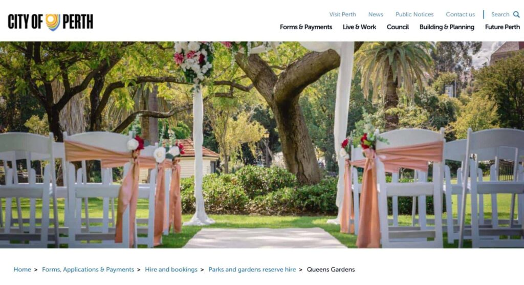Queens Gardens Homepage