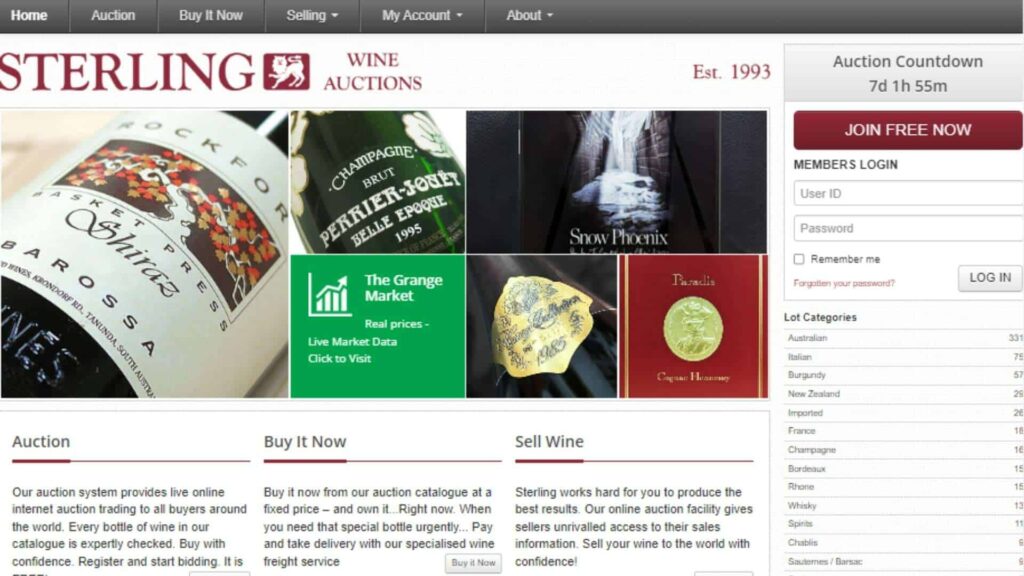 Sterling Wine Auctions