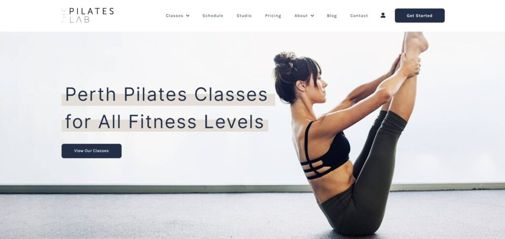 The Pilates Lab Homepage