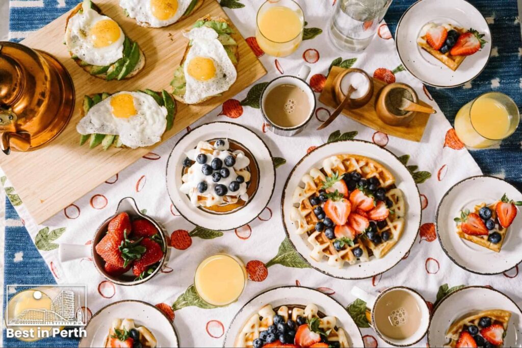 Top 5 Breakfast Spots in Perth