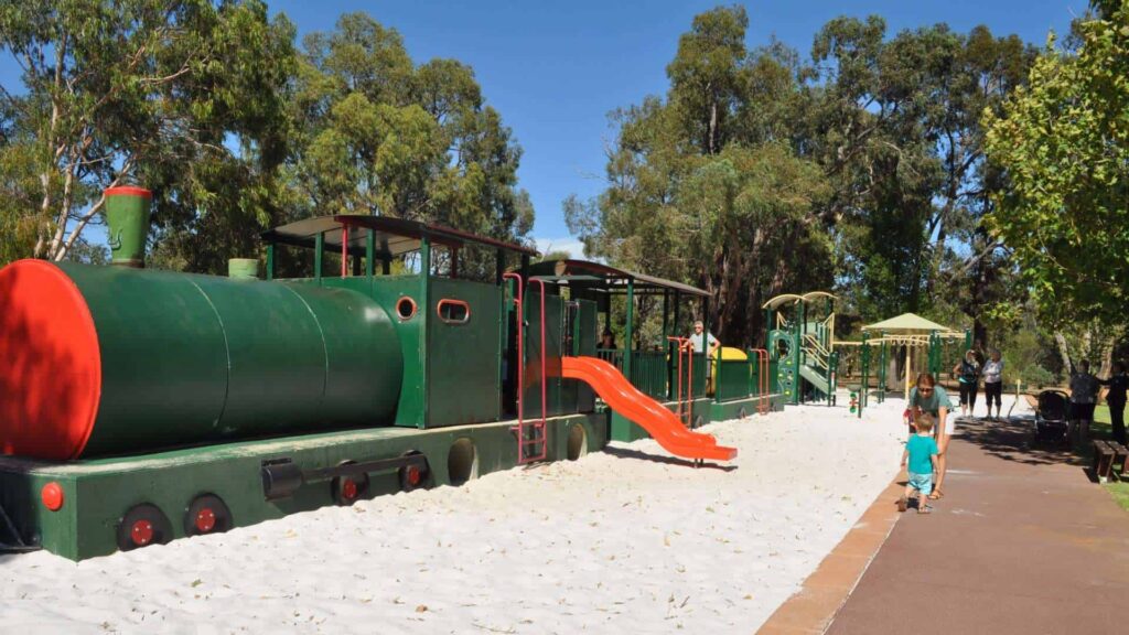 Have Fun at the Morgan John Morgan Reserve Train Park