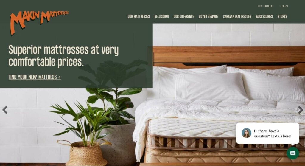 Makin Mattresses's Homepage
