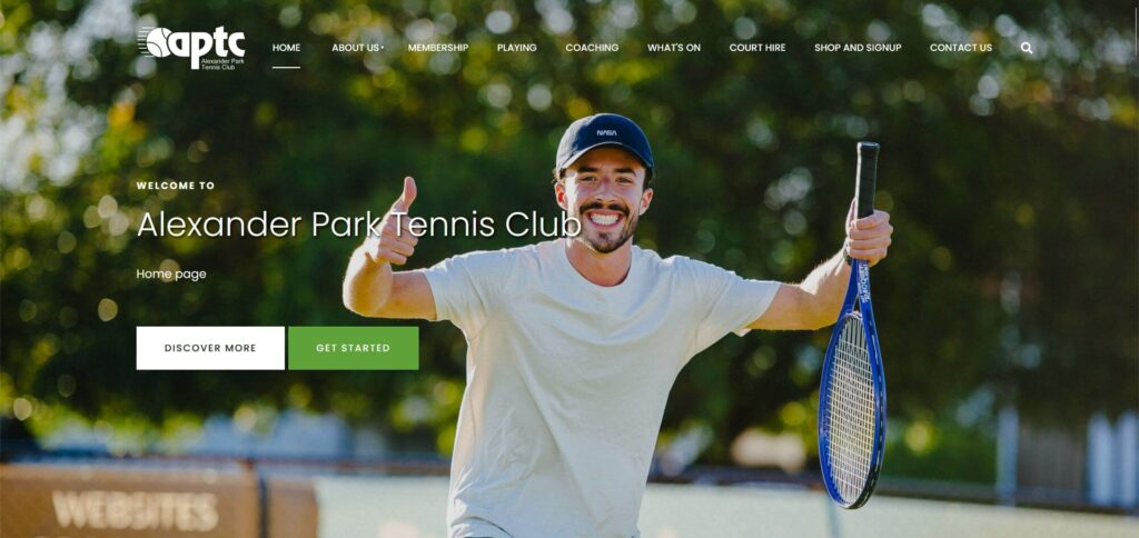 Alexander Park Tennis Club's Homepage