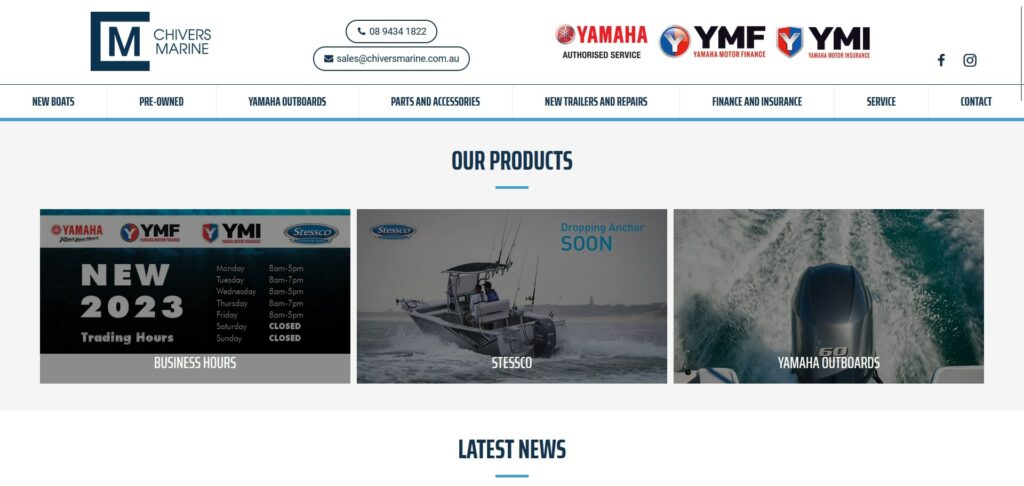 Chivers Marine's Homepage