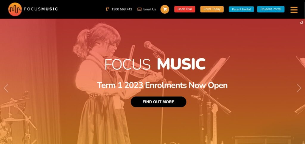 Focus Music's Homepage