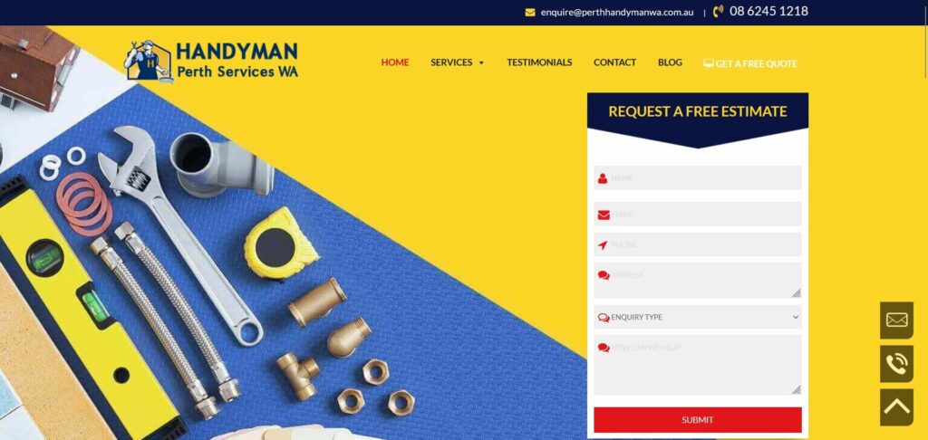 Handyman Perth Services WA's Homepage