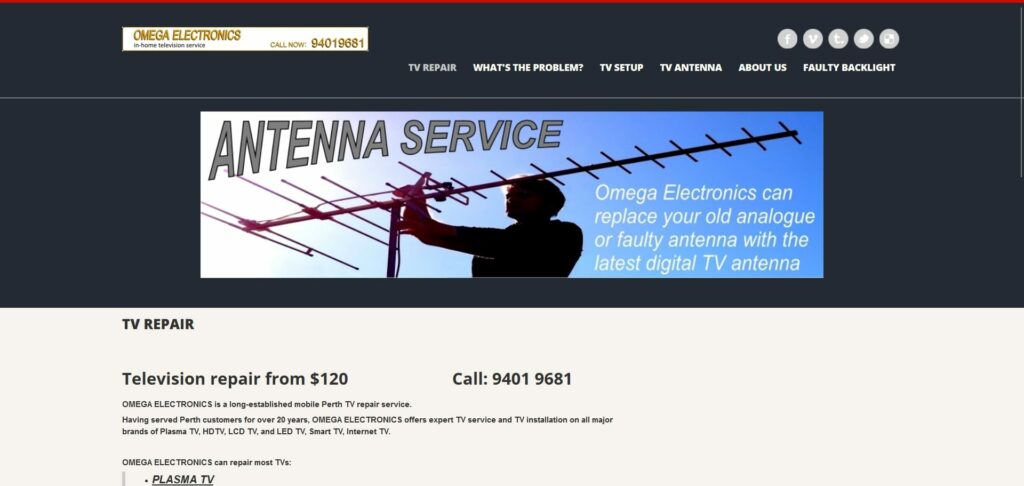 Omega Electronics's Homepage