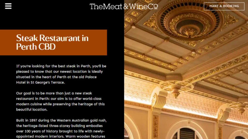 The Meat & Wine Co's Homepage