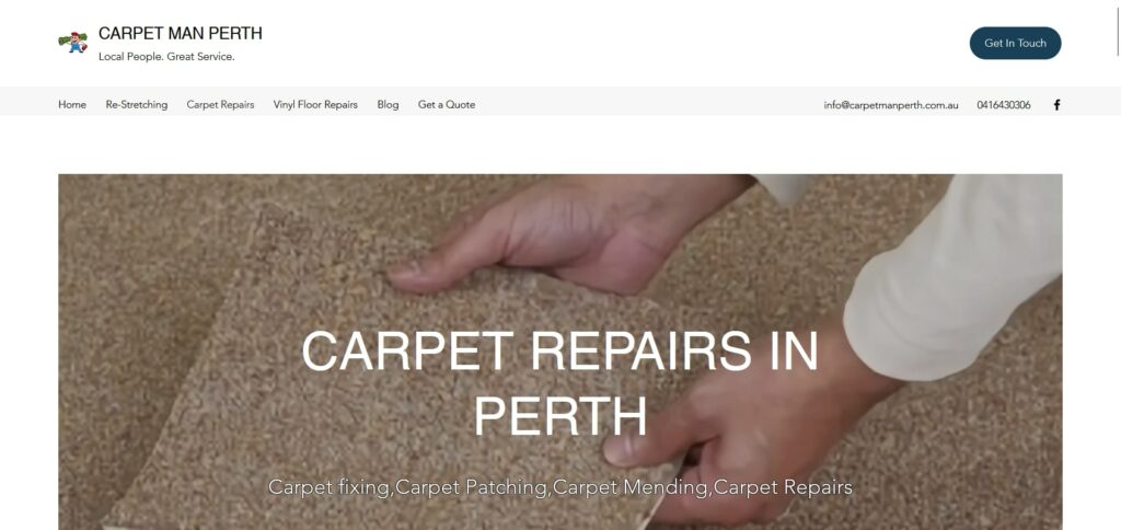 Carpet Man Perth's Homepage