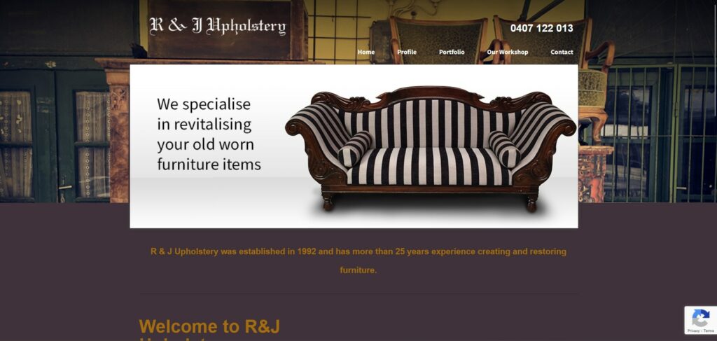 R&J Upholstery's Homepage