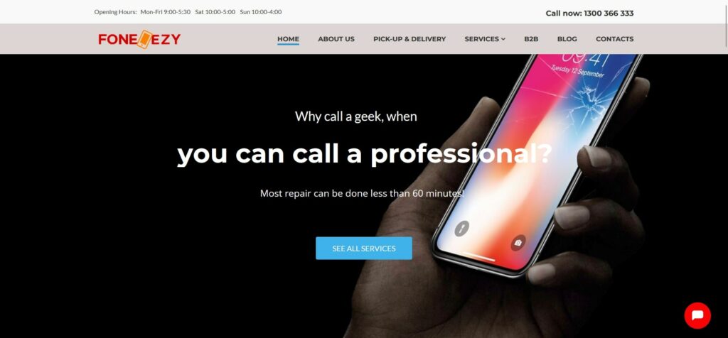 FoneEZY Homepage