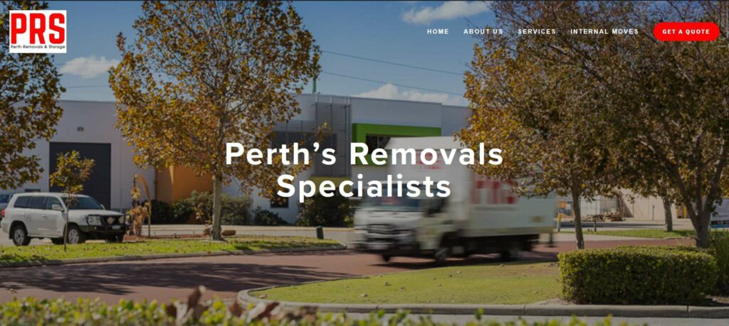 Perth Removals and Storage's Homepage