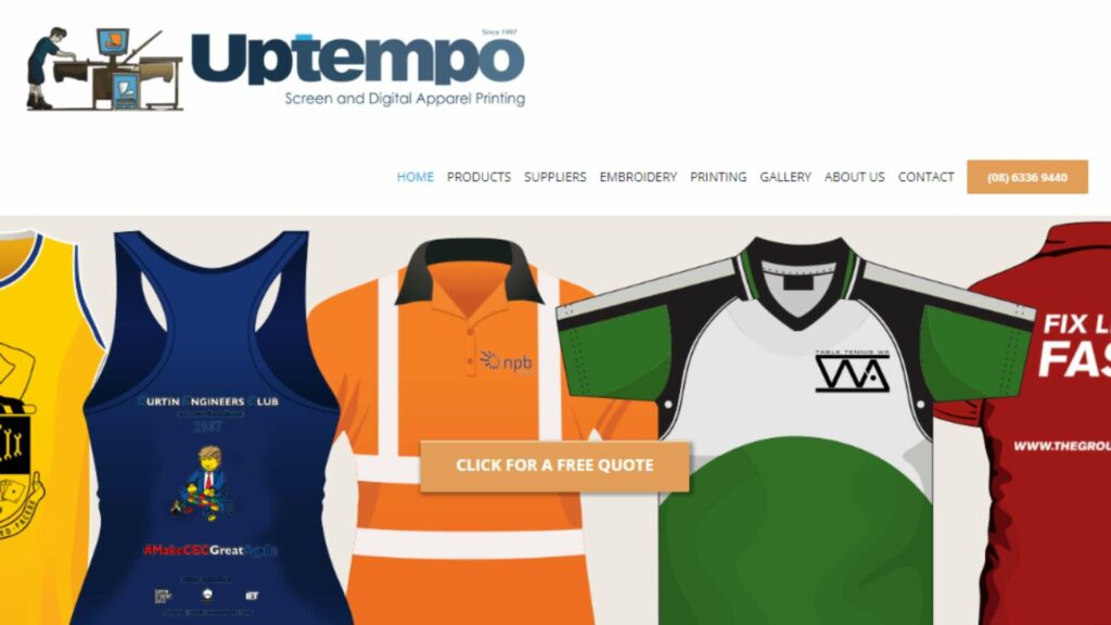 Uptempo Design's Homepage