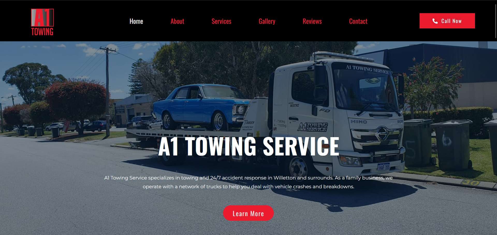 A1 Towing Service's Homepage