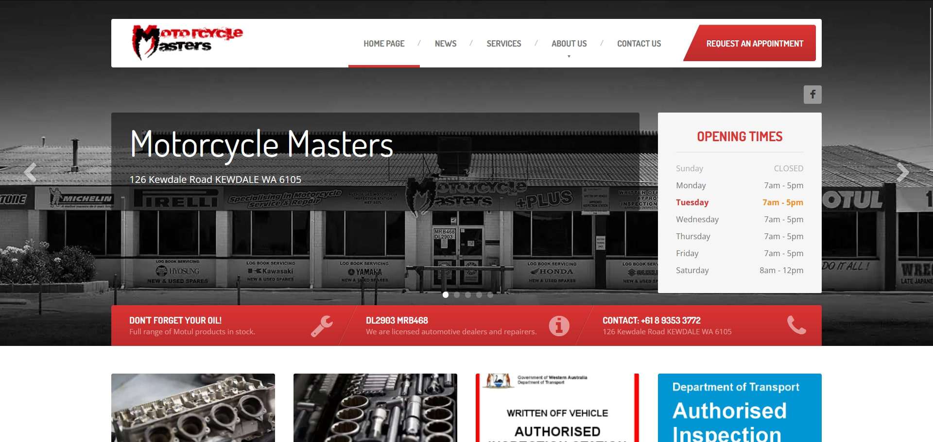 Motorcycle Masters's Homepage