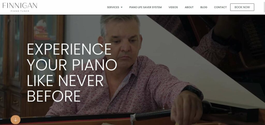 Finnigan Piano Tuner Homepage